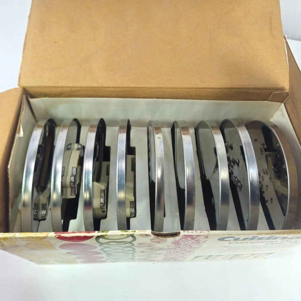Cuisinart DLC-7 Complete‎ Set Of 9 Discs Made in Japan